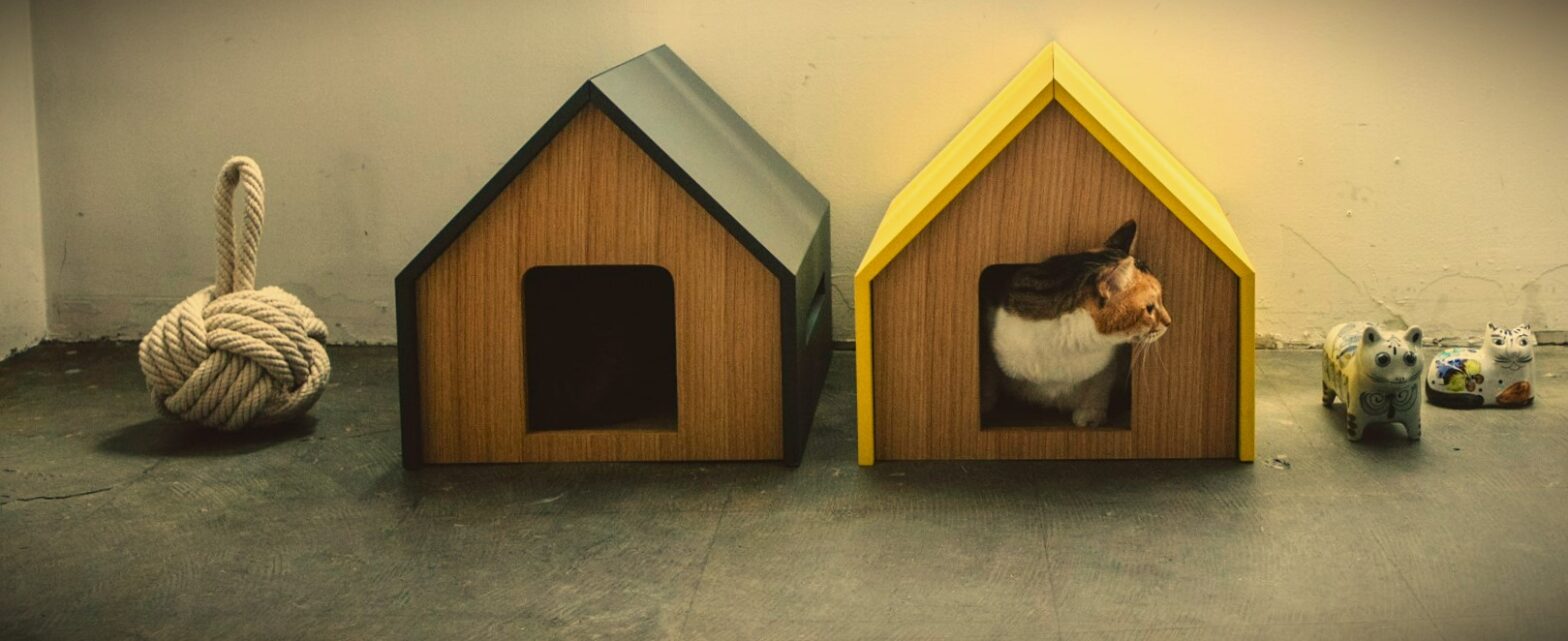 Wooden Cat House 1
